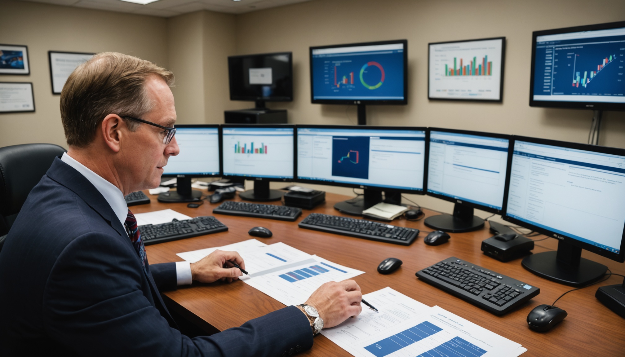 Regional carrier claims operations team reviewing 2025 technology trends