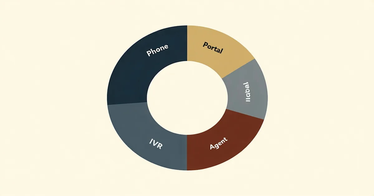 FNOL intake channel distribution