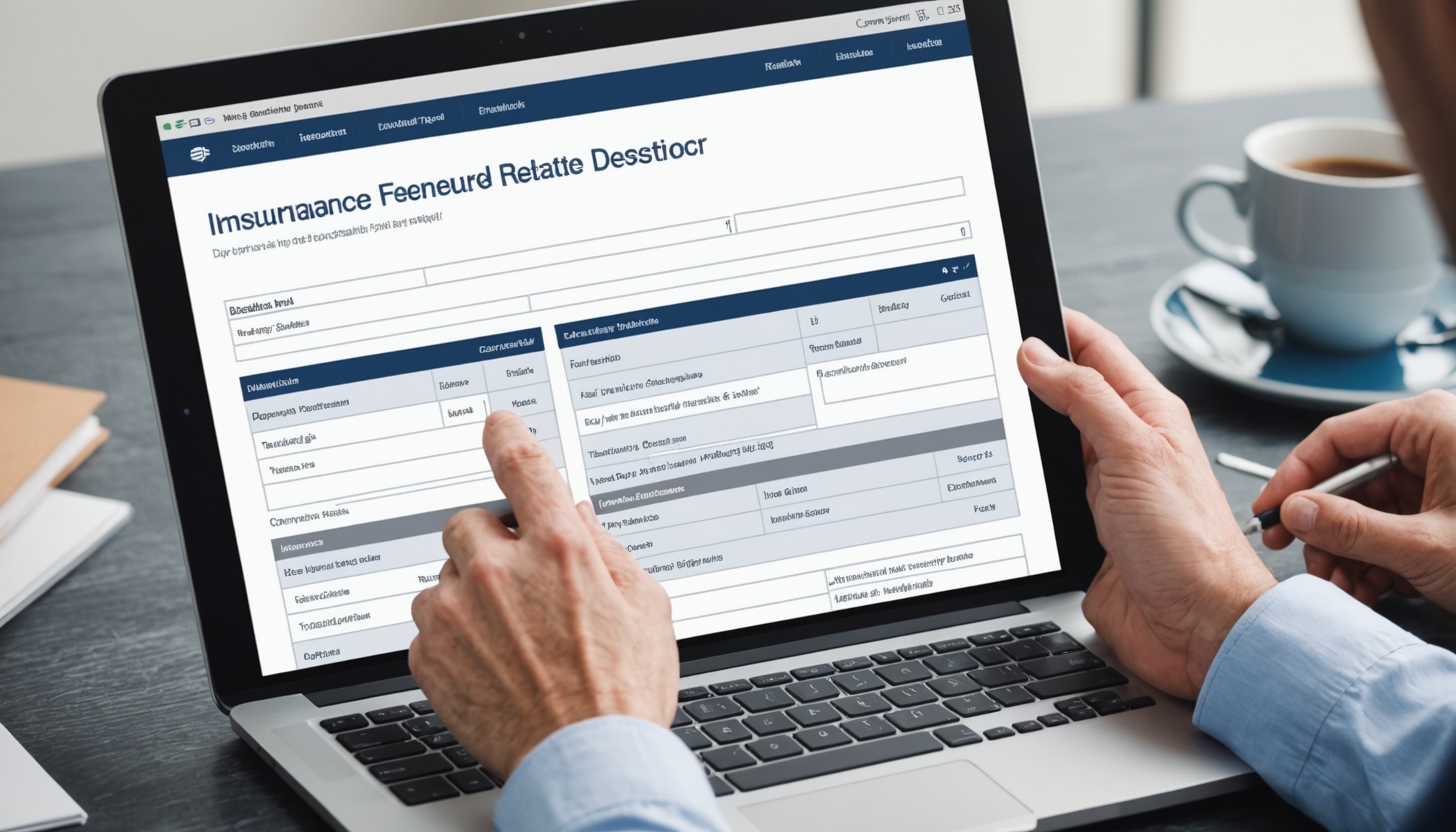 Structured FNOL intake form for commercial insureds and brokers